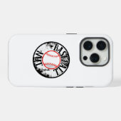 Fall Baseball-Nuss Case-Mate iPhone Hülle (Rückseite (Horizontal))