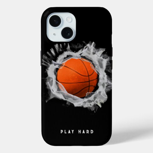 Fall Basketball Case-Mate iPhone Hülle (Rückseite)