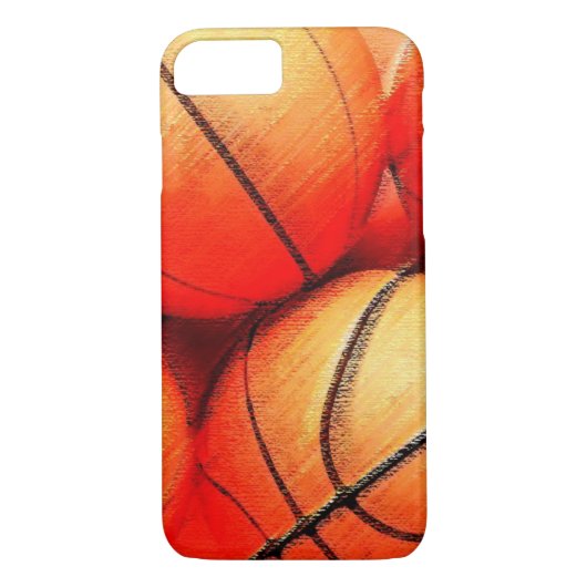 Fall Basketball iPhone 7 Case-Mate iPhone Hülle (Rückseite)