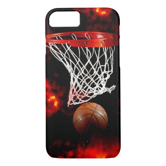 Fall Basketball iPhone 7 Case-Mate iPhone Hülle (Rückseite)
