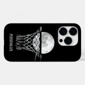 Fall Basketball Moon Case-Mate iPhone Hülle (Rückseite (Horizontal))