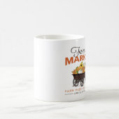 FALL BAUERN MARKT PUMPKIN UND SONNENBLUMEN KAFFEETASSE (Mittel)