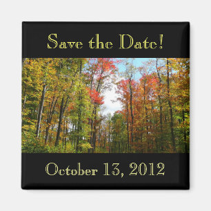 Fall-Baum-Save the Date Magnet