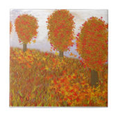 Fall-Bäume Fliese (Vorderseite)