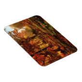 Fall Bäume in Cresheim Glen (Philadelphia) Magnet (Rechte Seite)