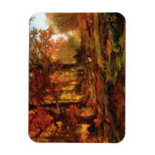 Fall Bäume in Cresheim Glen (Philadelphia) Magnet (Vertikal)