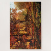 Fall Bäume in Cresheim Glen (Philadelphia) Puzzle (Vertikal)