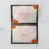 Fall Beauty ~ Denken Sie an Ihre Karte (Innenseite)