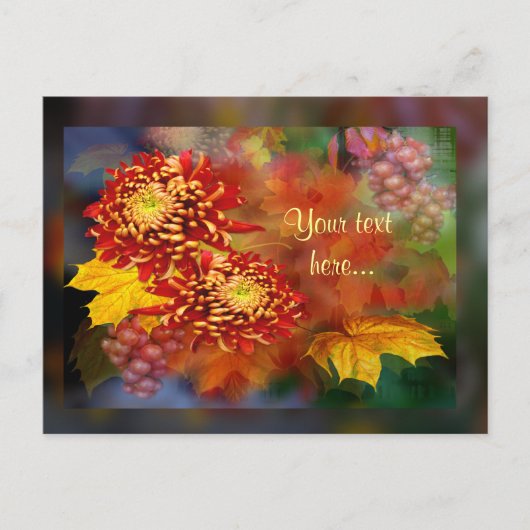 Fall Beauty ~ Postcard Postkarte (Vorderseite)