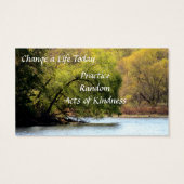 Fall Beauty Random Acts of Kindness Cards (Rückseite)