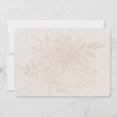 Fall Beauty Wedding Invitations  Einladung (Rückseite)