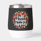 Fall bedeutet Apple Picking Saison Herbst Herbst (Vorderseite)