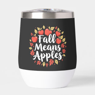 Fall bedeutet Apple Picking Saison Herbst Herbst
