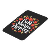 Fall bedeutet Apple Picking Saison Herbst Herbst Magnet (Linke Seite)