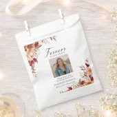 Fall Beerdigung für immer in unserem Herzgedicht G Geschenktütchen (Ausgeschnitten)