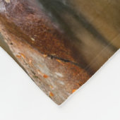 Fall bei Jefferson Brook, New Hampshire Fleecedecke (Ecke)