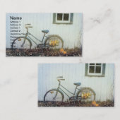 Fall Bicycle Visitenkarte (Vorne/Hinten)
