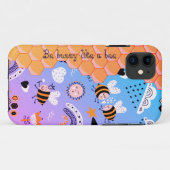 Fall Bienen Honigwabenkomb iPhone Case-Mate iPhone Hülle (Rückseite (Horizontal))