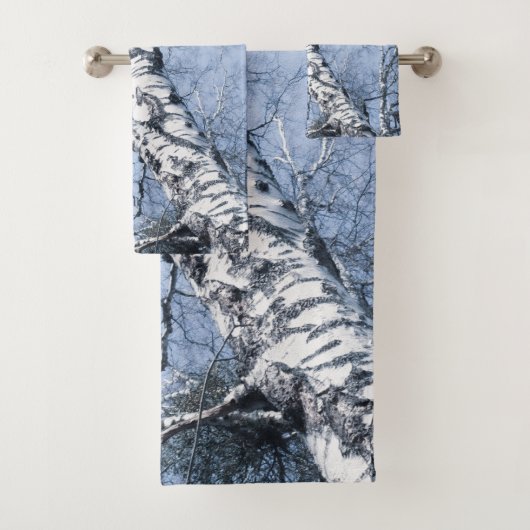 Fall Birch Tree #1 #wall #decor #art Badhandtuch Set (Insitu)
