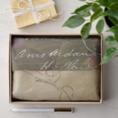 Fall Bird Floral Pink Hydrangea Ephemera Decoupage Seidenpapier (Geschenk)