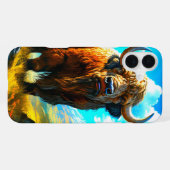 Fall Bison Phone iPhone Hülle (Rückseite (Horizontal))