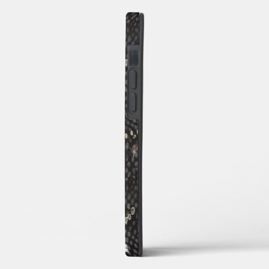 Fall Black Diamond Snake Skin Case-Mate iPhone Hülle (Rückseite / Links)