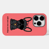 Fall Black French Bulldog Case-Mate iPhone Case-Mate iPhone Hülle (Rückseite (Horizontal))