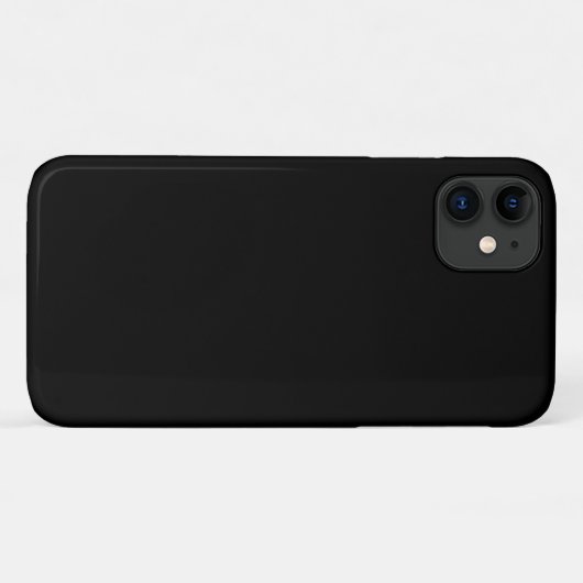 Fall Black iPhone 11 Case-Mate iPhone Hülle (Rückseite (Horizontal))