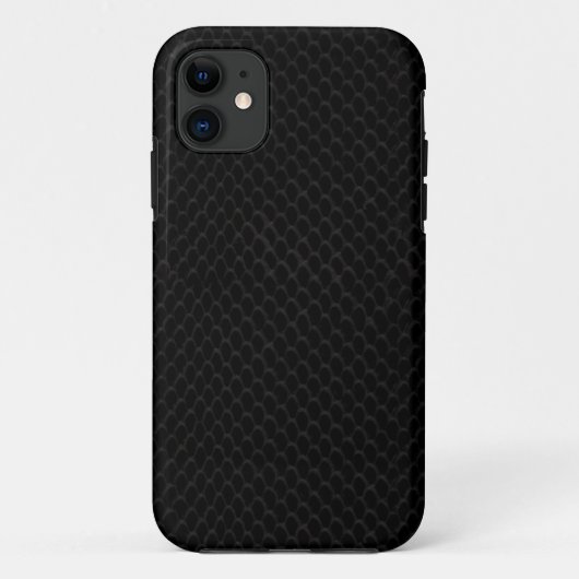 Fall Black Snake Skin Case-Mate iPhone Hülle (Rückseite)