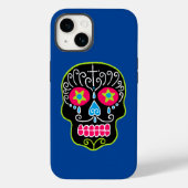 Fall "Black Sugar Skull Case-Mate" iPhone Case-Mate iPhone Hülle (Rückseite)