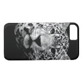 Fall "Black & White Jaguar iPhone 7" Case-Mate iPhone Hülle (Rückseite (Horizontal))