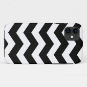 Fall "Black & White Zickzack Case Mate iPhone 5" (Rückseite (Horizontal))