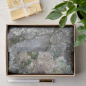 Fall-Blatt auf Felsen Seidenpapier (Geschenk)