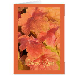 Fall-Blatt-Gruß-Karte