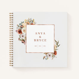 Fall Blooms Foto Gästebuch Wedding Album A200 Notizblock