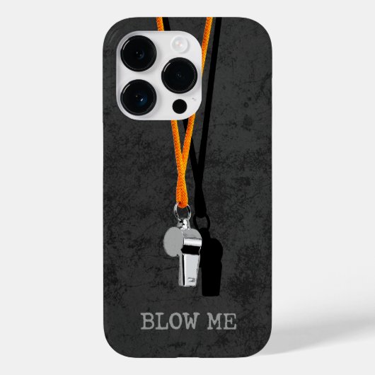 Fall "Blow me (Refs) Case-Mate-iPhone" Case-Mate iPhone Hülle (Rückseite)