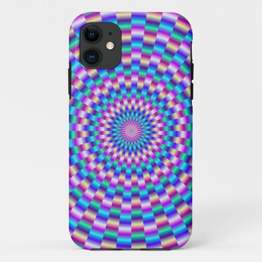 Fall Blue and Pink Circular Links iPhone 5 Case-Mate iPhone Hülle (Rückseite)