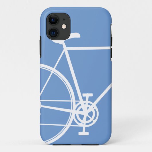 Fall Blue Bicycle iPhone 5\5S Case-Mate iPhone Hülle (Rückseite)