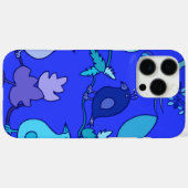 Fall Blue Birds Case-Mate iPhone Hülle (Rückseite (Horizontal))