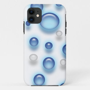 Fall: Blue Bubbles Case-Mate iPhone Hülle