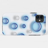 Fall: Blue Bubbles Case-Mate iPhone Hülle (Rückseite (Horizontal))
