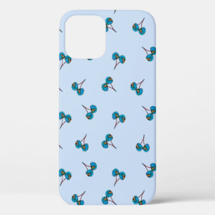 Fall Blue Cherry Muster Case-Mate iPhone Hülle