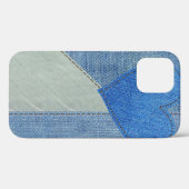 Fall Blue Denim Heart Case-Mate iPhone Hülle (Rückseite (Horizontal))