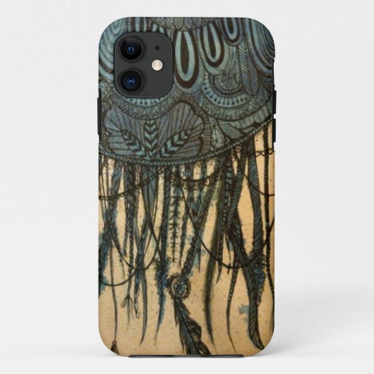 Fall Blue Dreamcatcher iPhone 5 Case-Mate iPhone Hülle (Rückseite)