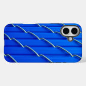 Fall Blue Fence Phone Case-Mate iPhone Hülle (Rückseite (Horizontal))