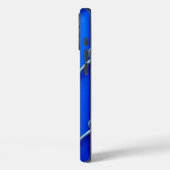 Fall Blue Fence Phone Case-Mate iPhone Hülle (Rückseite / Links)