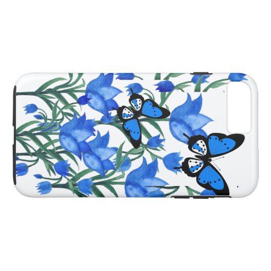 Fall Blue Garden Case-Mate iPhone Case-Mate iPhone Hülle (Rückseite (Horizontal))