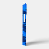 Fall Blue Gefärbte Krawatte iPhone Case-Mate iPhone Hülle (Rückseite / Rechts)