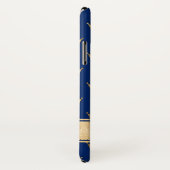 Fall Blue, Gold Crowns Case-Mate iPhone X Hülle (Hinten/Rechts)