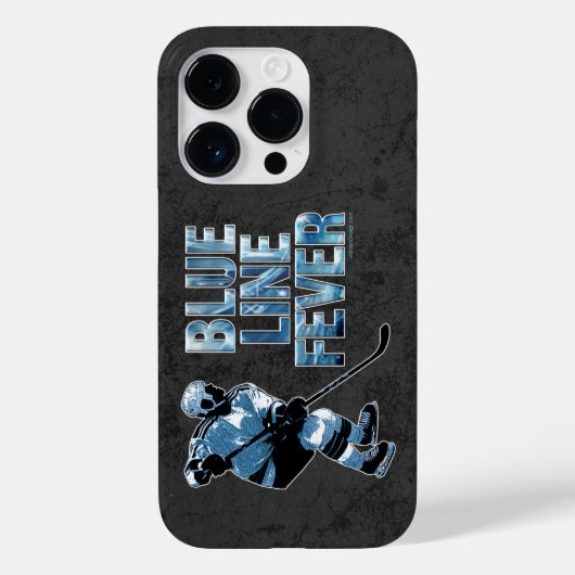 Fall Blue Line Fever (Hockey) Case-Mate iPhone Hülle (Rückseite)